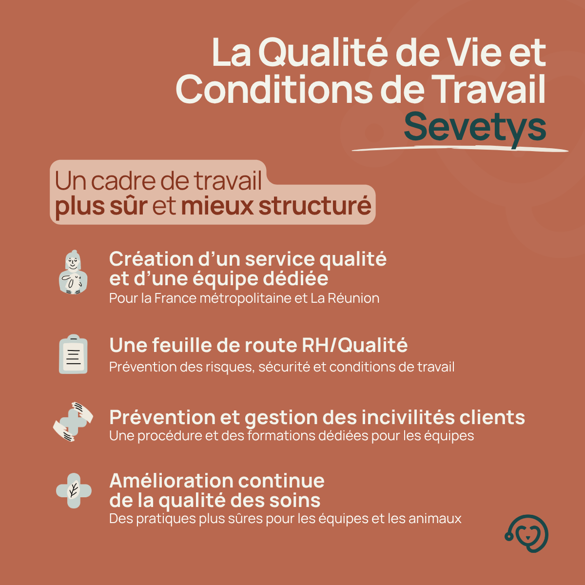Une équipe Qualité dédiée au service des cliniques