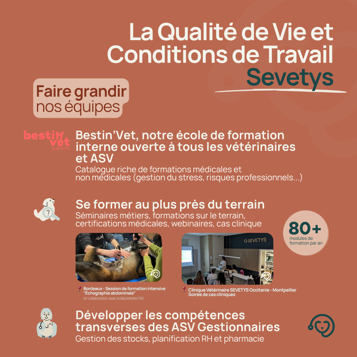 Mieux accompagner les réalités du métier